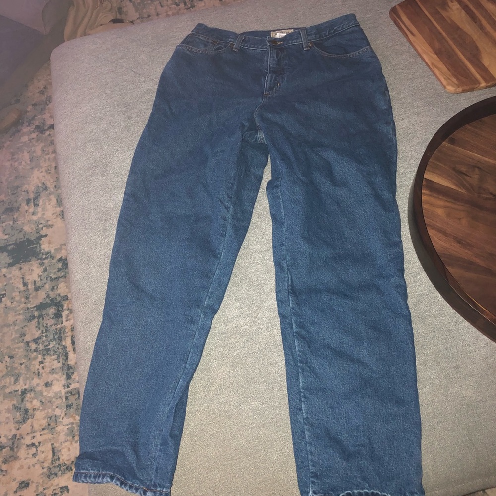 Women’s L.L. Bean Flannel-lined Jeans